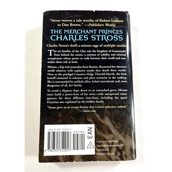 Hidden Family: Book Two of Merchant Princes by Charles Stross 2006 Paperback - Picture 2 of 9